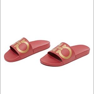 Salvatore Ferragamo Groove Slides